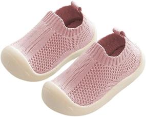 img 4 attached to 👟 DEBAIJIA First Walking Sneakers: Lightweight, Breathable Boys' Shoes for Comfortable, Supported Steps