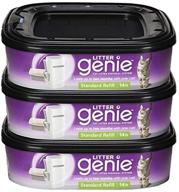 litter genie standard 🐱 cat litter disposal system refills (3-pack) logo