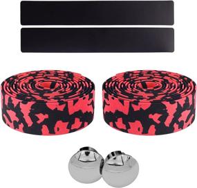 img 2 attached to 🏻 KINGOU Camo EVA Road Bike Handlebar Tape Bar Wraps - Set of 2 for Improved SEO