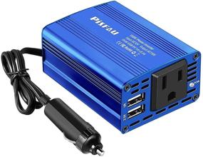 img 4 attached to 🚗 High-Powered 150W Car Power Inverter with 2 USB Ports - DC 12V to 110V AC Car Outlet Adapter and Converter