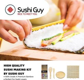 img 3 attached to 🍣 Non-Toxic Sushi Set: Enjoy Authentic Sushi with Chopsticks