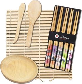 img 4 attached to 🍣 Non-Toxic Sushi Set: Enjoy Authentic Sushi with Chopsticks