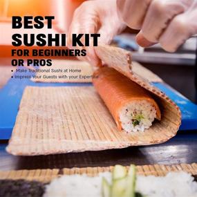 img 2 attached to 🍣 Non-Toxic Sushi Set: Enjoy Authentic Sushi with Chopsticks