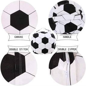 img 2 attached to ArcticWhale Storage Organizer Polyester Originality，Football Kids' Home Store