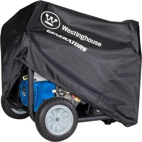 img 1 attached to 🔌 Universal Fit Generator Cover for Westinghouse WGen Portable Generators - Up to 9500 Rated Watts