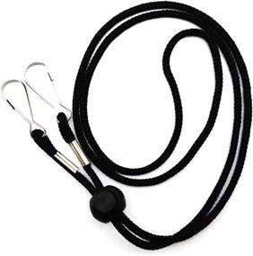 img 2 attached to INNETOC Adjustable Length Lanyard Black B