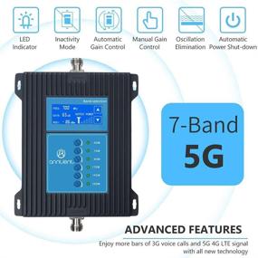 img 3 attached to 📶 Enhance Your Signal: 5G Cell Phone Signal Booster for Home and Office, Supports All U.S. Carriers (2G 3G 4G) - Verizon, AT&amp;T, Sprint &amp; More!