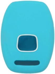 img 2 attached to SEGADEN Silicone Cover Protector Case Holder Skin Jacket Compatible With HONDA 3+1 Button Remote Key Fob CV2206 Light Blue