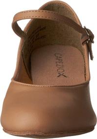 img 3 attached to 👠 Capezio 459 Women's Footlight Character Shoe with Suede Sole