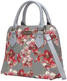 img 3 attached to 👜 Signare Tapestry Satchel with Detachable Shoulder Strap – Women's Handbags & Wallets with Convenient Convertible Design