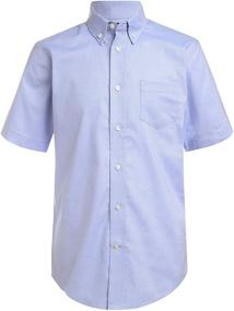 img 2 attached to IZOD Men's Uniform Sleeve Oxford Shirt in Medium - Clothing for Better SEO