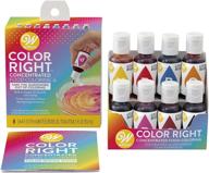🎨 набор красителей для пищевых продуктов wilton color right - 8 ярких цветов логотип