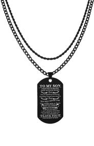 img 4 attached to Personalized Inspirational Necklaces Graduation Christmas