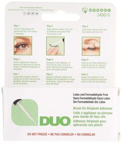 img 2 attached to Клей для накладных ресниц Brush Striplash Adhesive White Clear