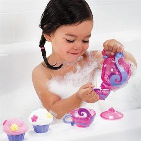 img 2 attached to 🧁 Munchkin Bath Tea and Cupcake Set: Sweet Imaginative Play for Kids