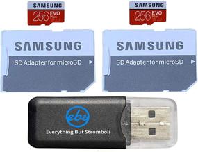 img 4 attached to Samsung Evo Plus 256GB MicroSD Memory Card (2 Pack) Works With GoPro Hero 8 Black (Hero8)