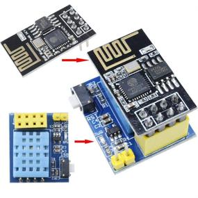 img 3 attached to 🌡️ DAOKI ESP8266 Wireless Temperature Humidity Monitoring Solution