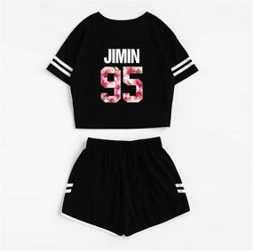 img 3 attached to 👕 CHAIRAY Jungkook T Shirt for Boys: Clothing Set