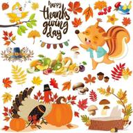 duofire thanksgiving squirrel decoration double side logo
