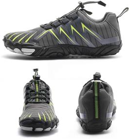 img 3 attached to Minimalist Shoes Barefoot Cross Trainer Sports Men's Shoes in Athletic