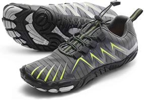 img 4 attached to Minimalist Shoes Barefoot Cross Trainer Sports Men's Shoes in Athletic