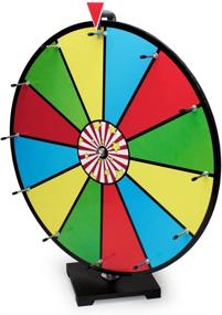 img 2 attached to Classic Prize Wheel Erase Tabletop