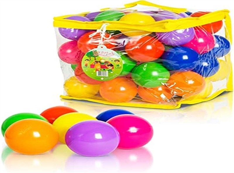 soft plastic kids play balls 로고