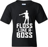 boss flossin x-large boys' apparel logo