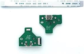 img 3 attached to 🔌 Sony PS4 Controller Charger Board - 12-Pin USB Charging Port with Flex Ribbon Cable