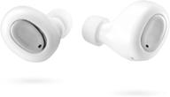 🎧 беспроводные наушники jt205 white bluetooth: спортивные наушники in-ear 5.0 с мини-кейсом для зарядки, сенсорным управлением, зарядкой через usb-c, режимами twin & mono, 24 часа воспроизведения логотип