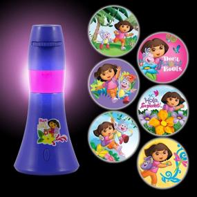 img 3 attached to 🌙 Ночник Dora The Explorer с LED-подсветкой: Projectables Nickelodeon 11378 - Шесть различных изображений Доры на стене или потолке.