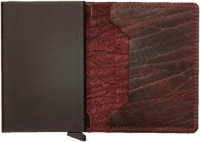 img 1 attached to 👜 Bordeaux Leather Protection: The Ultimate Secrid Wallet for Style and Security