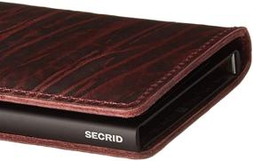 img 2 attached to 👜 Bordeaux Leather Protection: The Ultimate Secrid Wallet for Style and Security