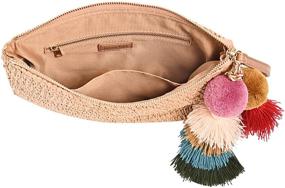 img 2 attached to Janine Colored Clutch Wristlet Tassels Women's Handbags & Wallets