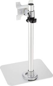 img 2 attached to 🖥️ StarTech.com Single Monitor Stand - Adjustable, Supports 12''-34'' Monitors - Premium VESA Mount Stand - Silver (ARMPIVSTND)
