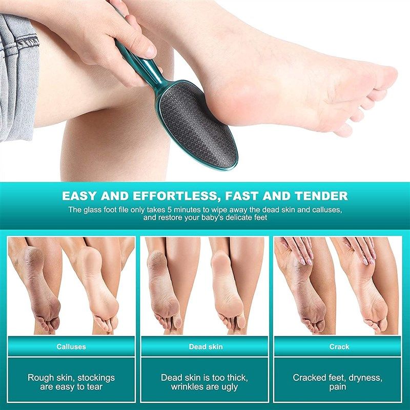 Karma Organic Callus Remover for Feet, Professional Foot Exfoliator  Pedicure Tool for Soft, Smooth Heels