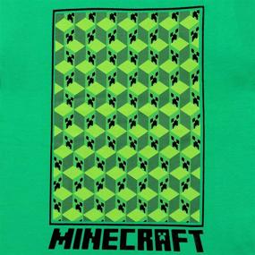 img 1 attached to 👾 Ярко-зеленая футболка Minecraft Creeper для мальчиков - популярный выбор одежды для мальчиков