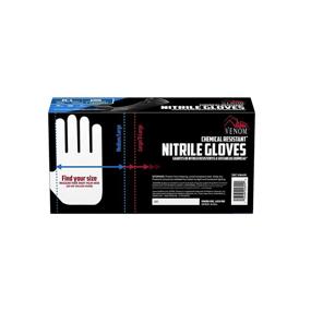 img 1 attached to 🧤 Ultimate Protection: Venom Chemical Resistant Disposable Nitrile Gloves