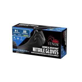 img 3 attached to 🧤 Ultimate Protection: Venom Chemical Resistant Disposable Nitrile Gloves