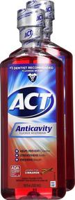 img 3 attached to 🥛 ACT Alcohol Free Cinnamon Fluoride Rinse - 18 fl oz (Pack of 2): An Effective Anticavity Solution