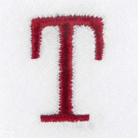 img 2 attached to 🧦 Initial Men's Accessories - Boxed Initial Cotton Handkerchiefs