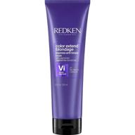 redken color extend blondage express anti-brass hair mask: optimal hair toner for blonde hair highlights - ultra-pigmented purple hair mask logo