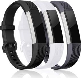 img 4 attached to 🏋️ Заменяемые браслеты Maledan: Спортивные и стильные аксессуары для Fitbit Alta, Alta HR и Fitbit Ace.