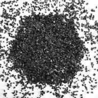 💅 100g irregular metallic chips sprinkles of crushed glass - chunky glitter nail sequins for diy nail arts, epoxy resin filler, scrapbooking, jewelry making decor in black logo