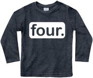 charcoal toddler tshirt for boys - birthday shirts - tops, tees & shirts in boys' clothing logo