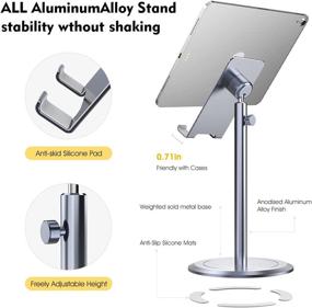 img 1 attached to Licheers Upgraded Aluminum Adjustable Friendly