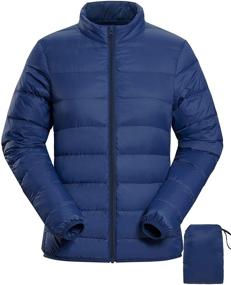 img 4 attached to Insulated Lightweight Water Resistant Outerwear Packable