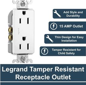img 3 attached to Legrand Seymour Radiant 885TRWCP7 Tamper Resistant