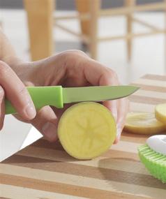 img 1 attached to Effortlessly Peel Potatoes with the KitchenIQ Potato 3-in-1 Peeling Tool!