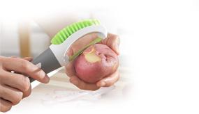 img 2 attached to Effortlessly Peel Potatoes with the KitchenIQ Potato 3-in-1 Peeling Tool!